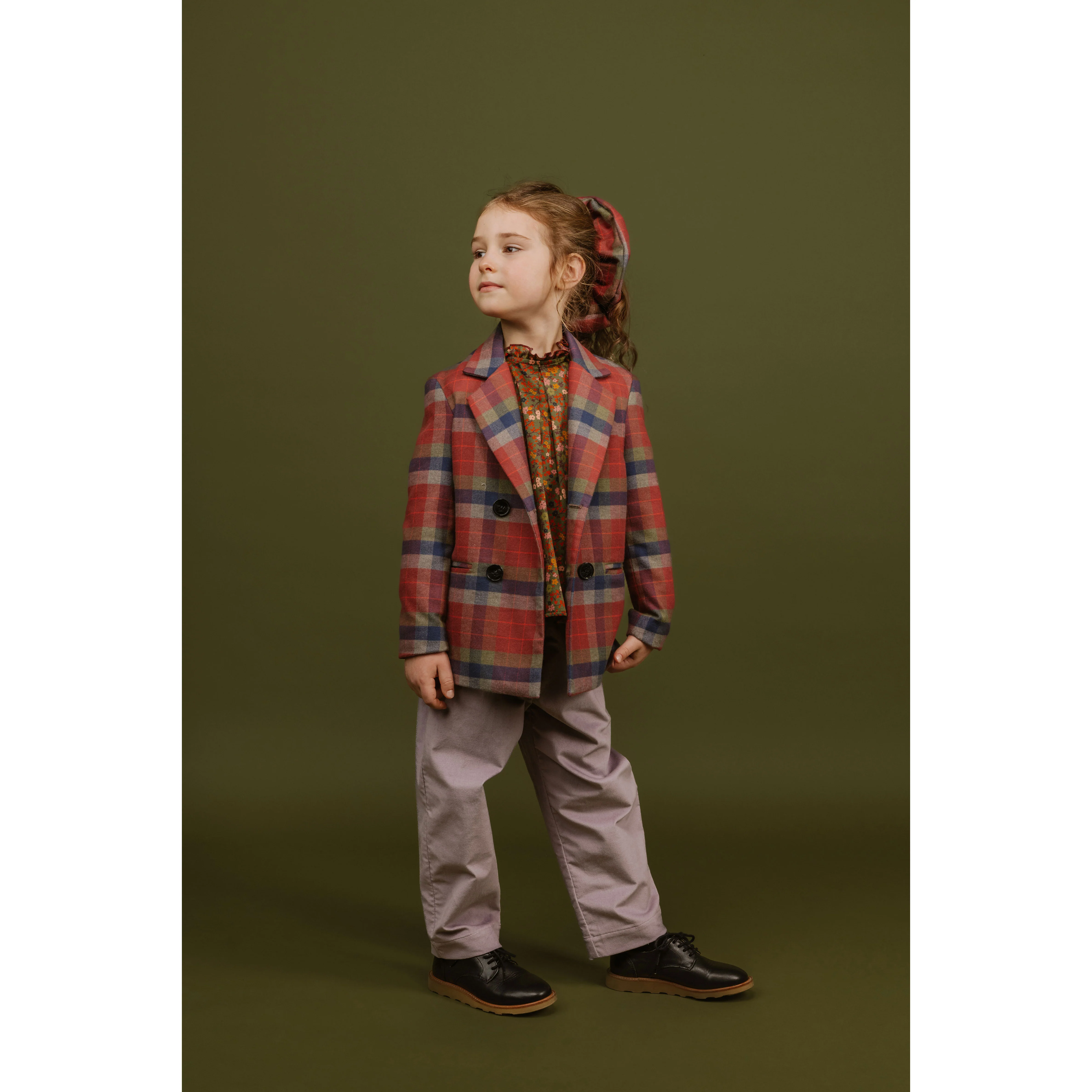 Paade Mode Red Double Breasted Marisa Jacket - Image 2