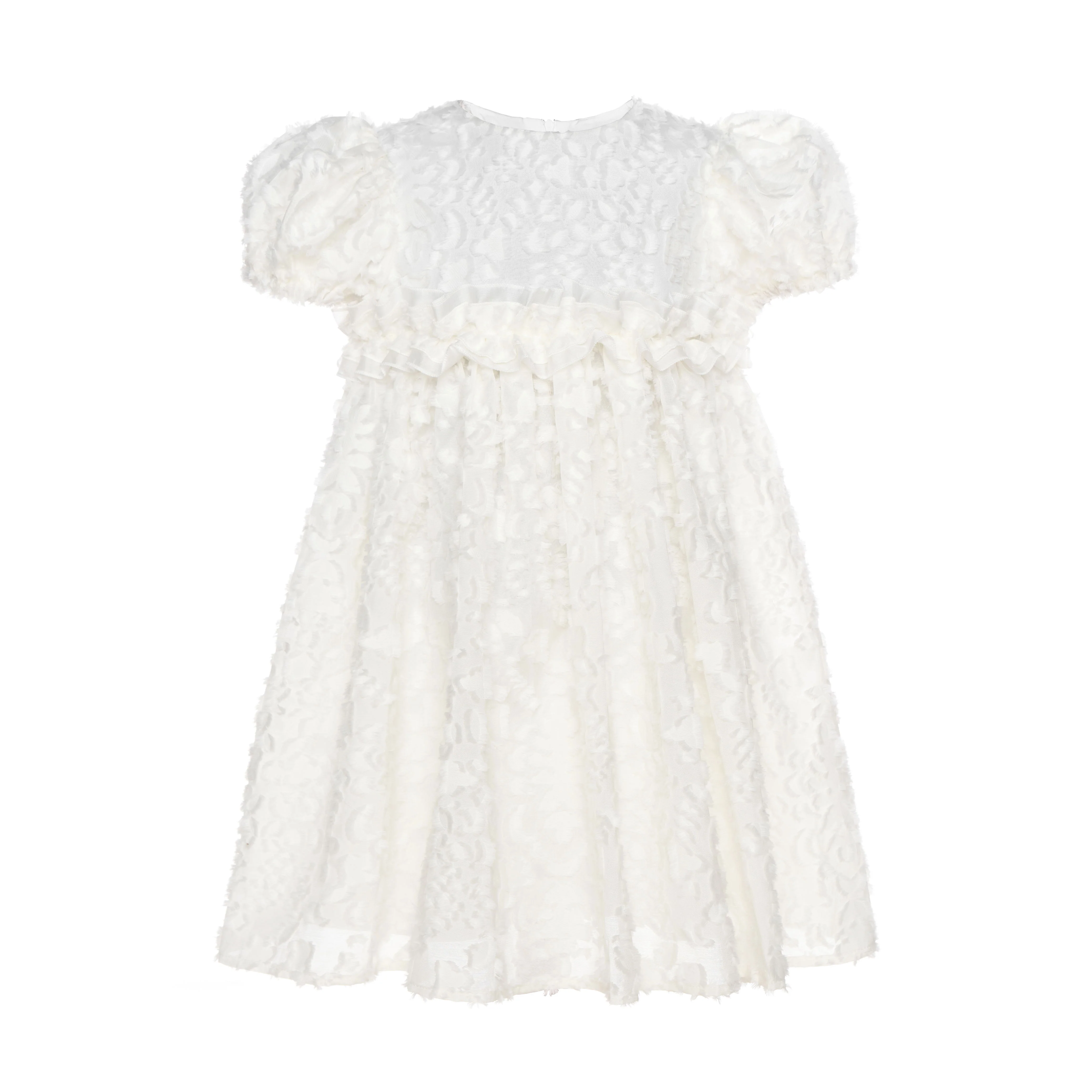 Paade Mode White Chiffon Clara Dress