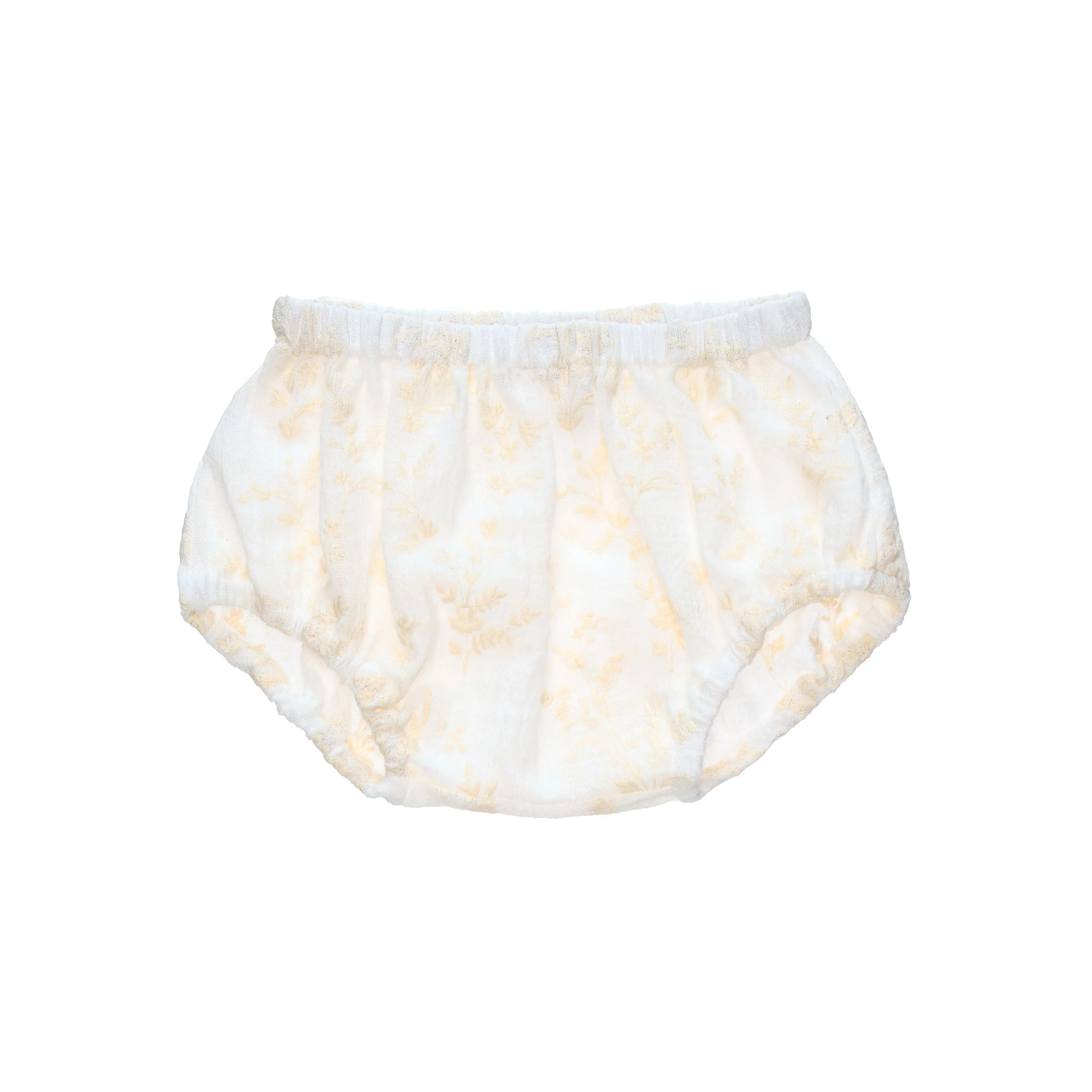 Paade Mode White Cotton Millie Bloomer