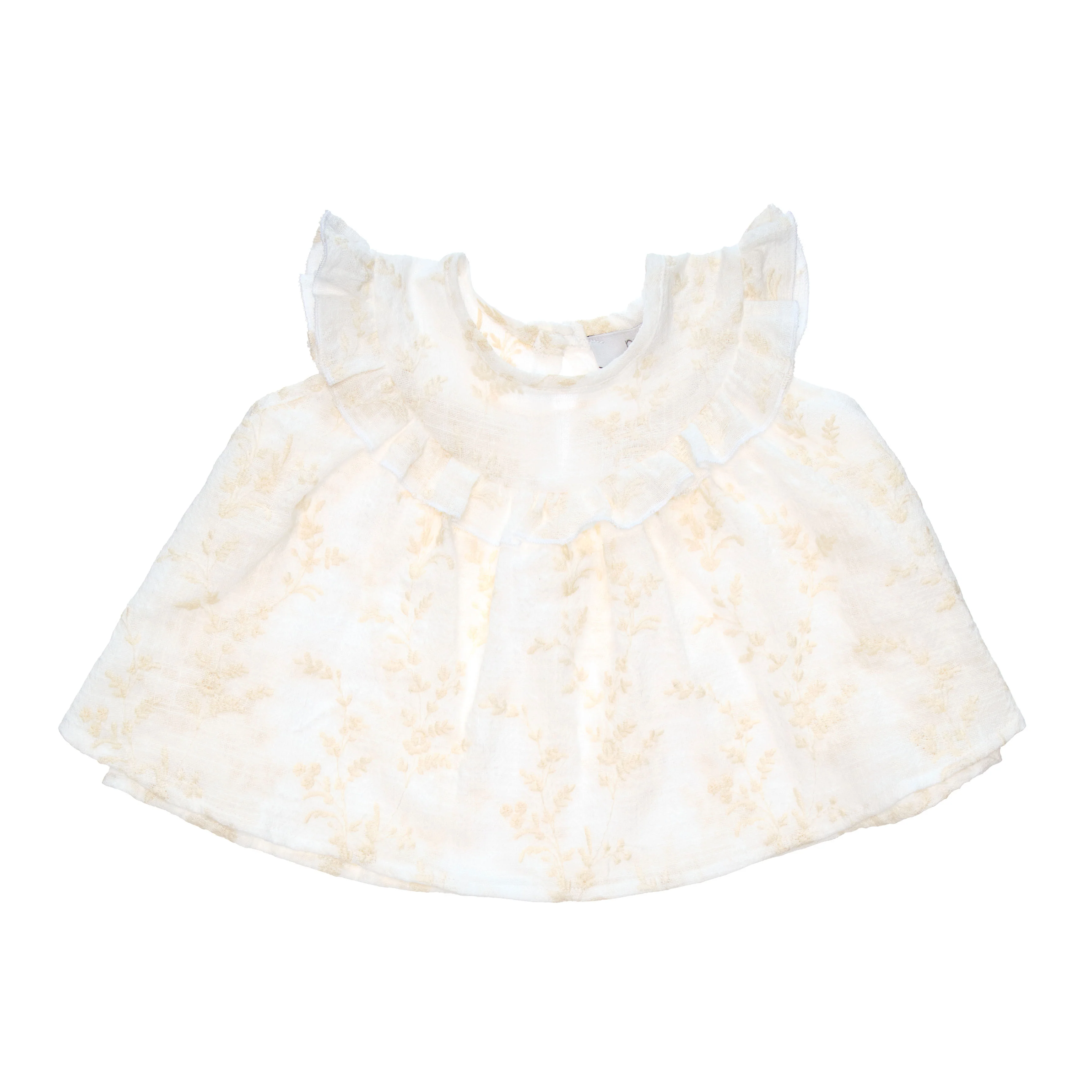 Paade Mode White Millie Baby Top