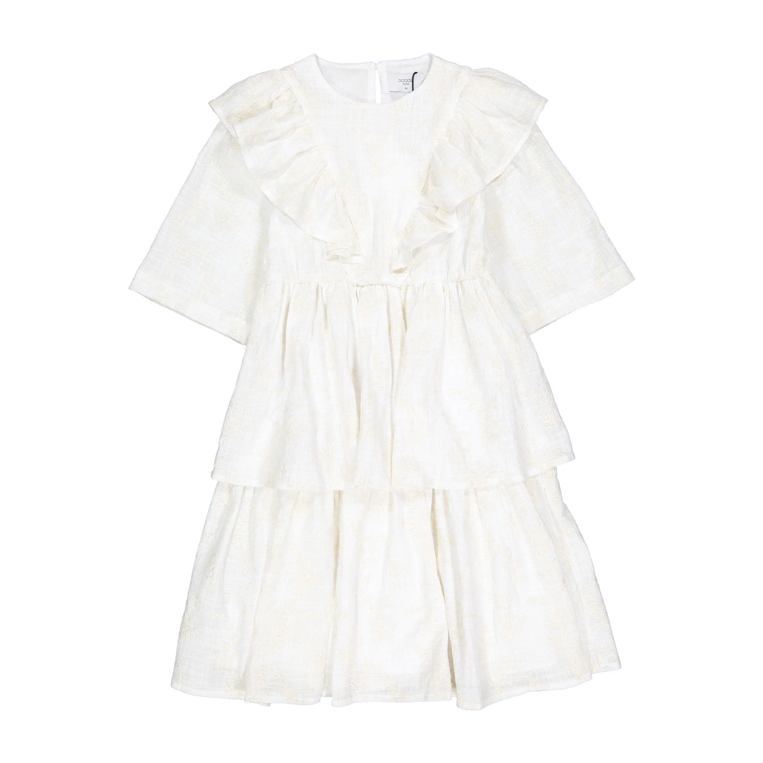 Paade Mode White Ruffle Special Edition Millie Dress