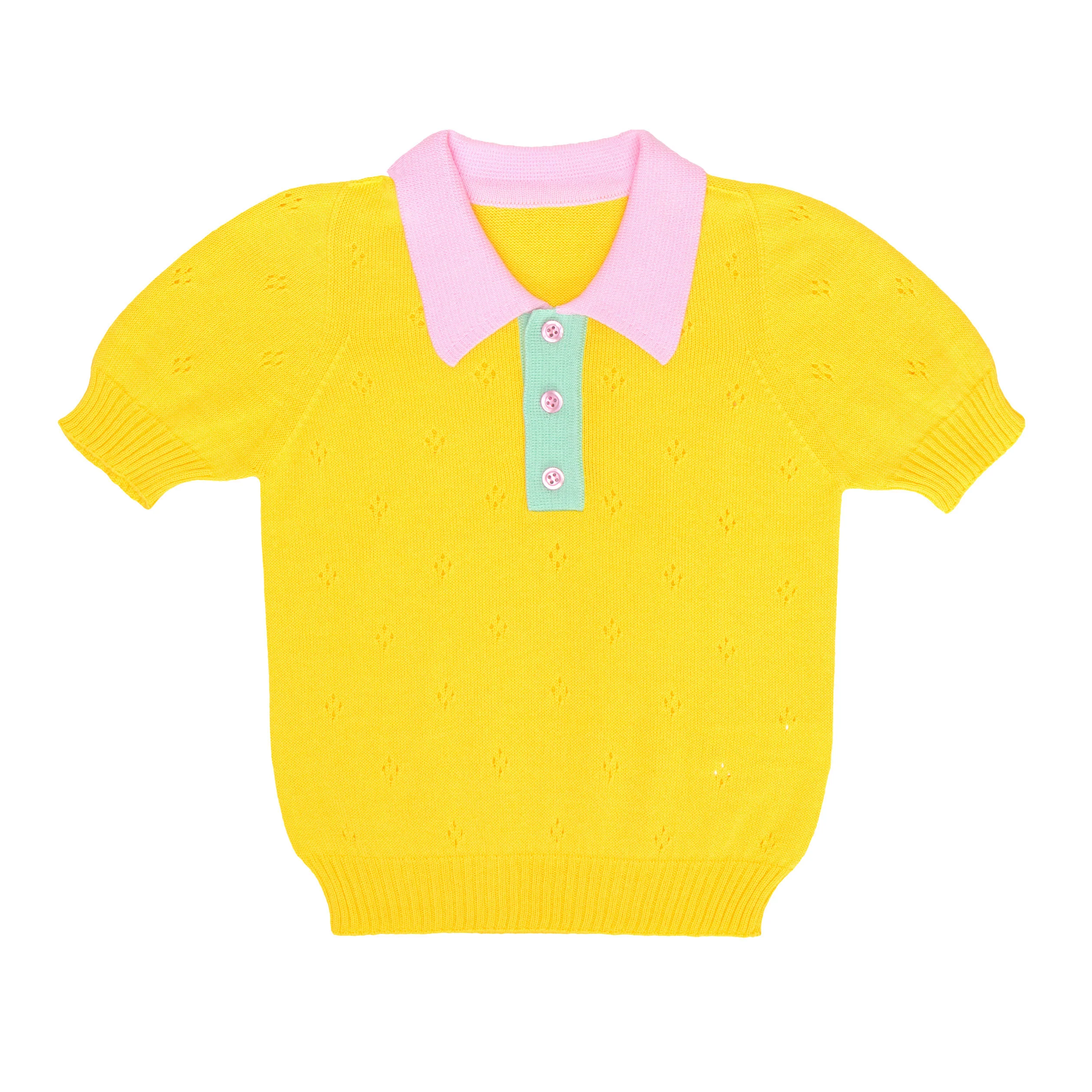 Paade Mode Yellow Kai Polo Shirt