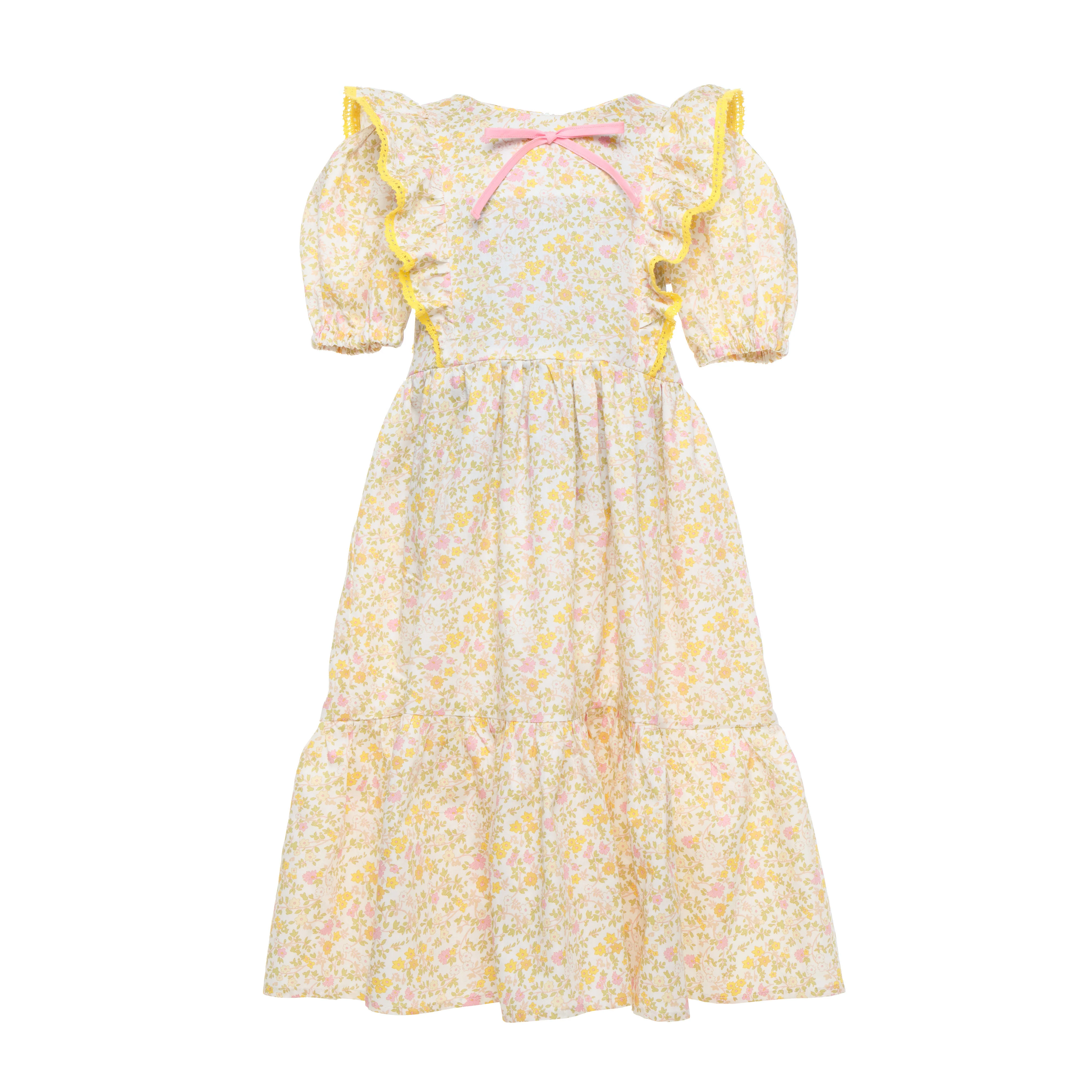 Paade Mode Yellow Mia Maxi Cotton Dress