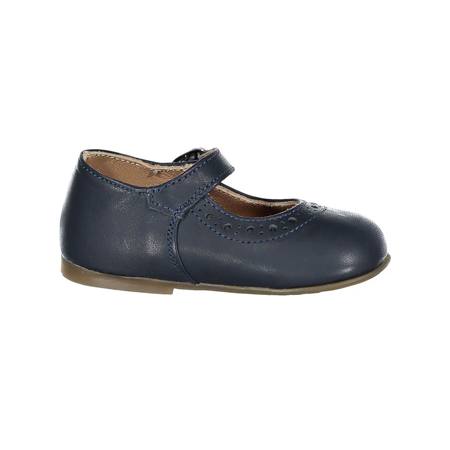 Papanatas Navy Baby Mary Janes - Image 3