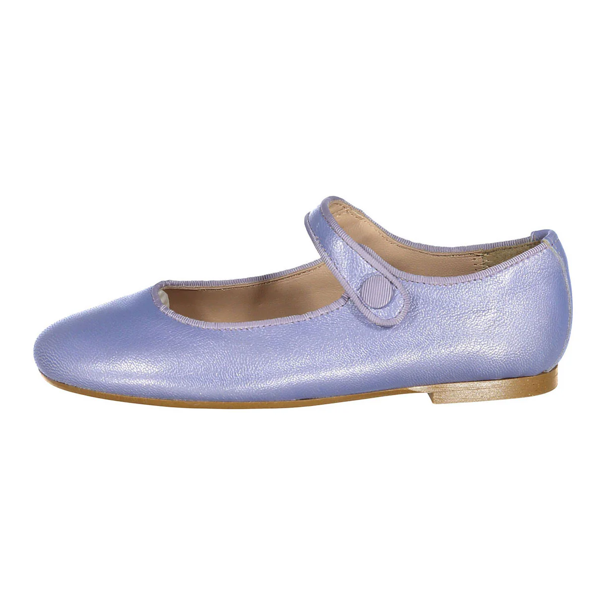 Papanatas Lavender Button Mary Janes - Image 2