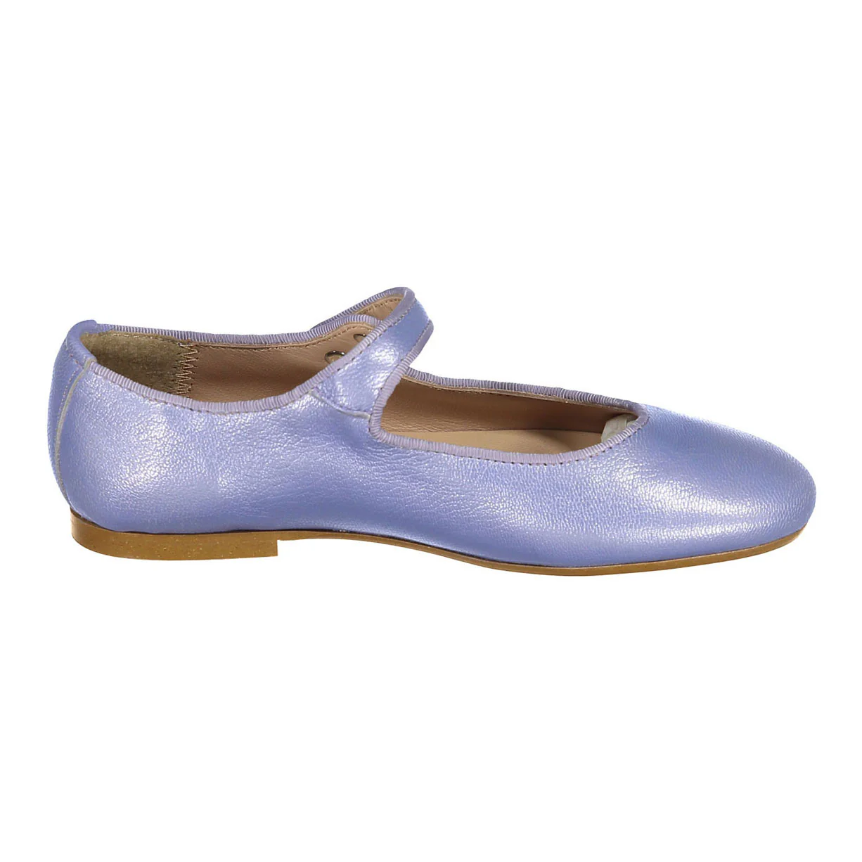Papanatas Lavender Button Mary Janes - Image 3
