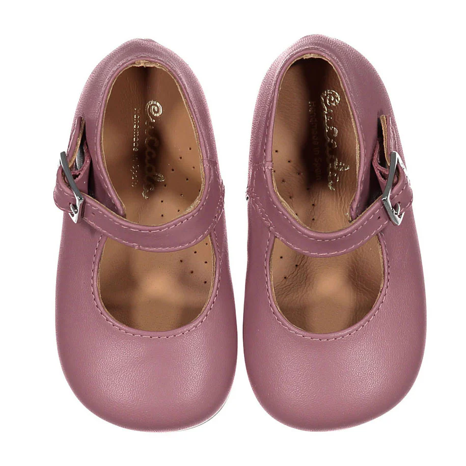 Papanatas Bright Berry Buckle Baby Shoe