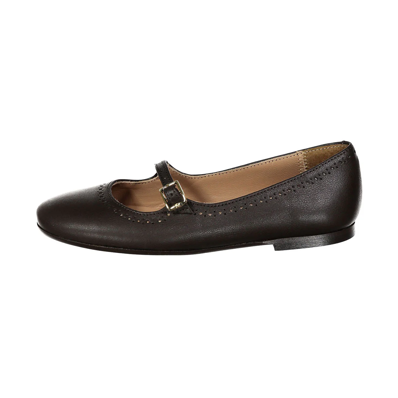 Papanatas Brown Low Cut Mary Janes - Image 2