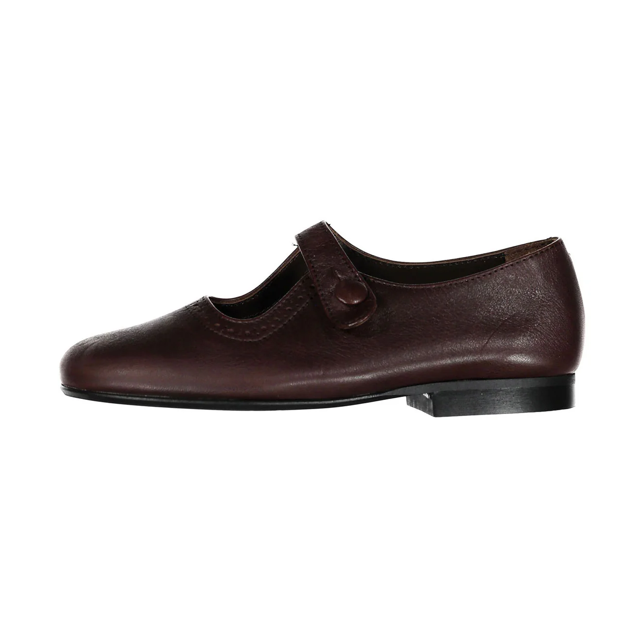 Papanatas Brown Old School Mary Janes - Image 2