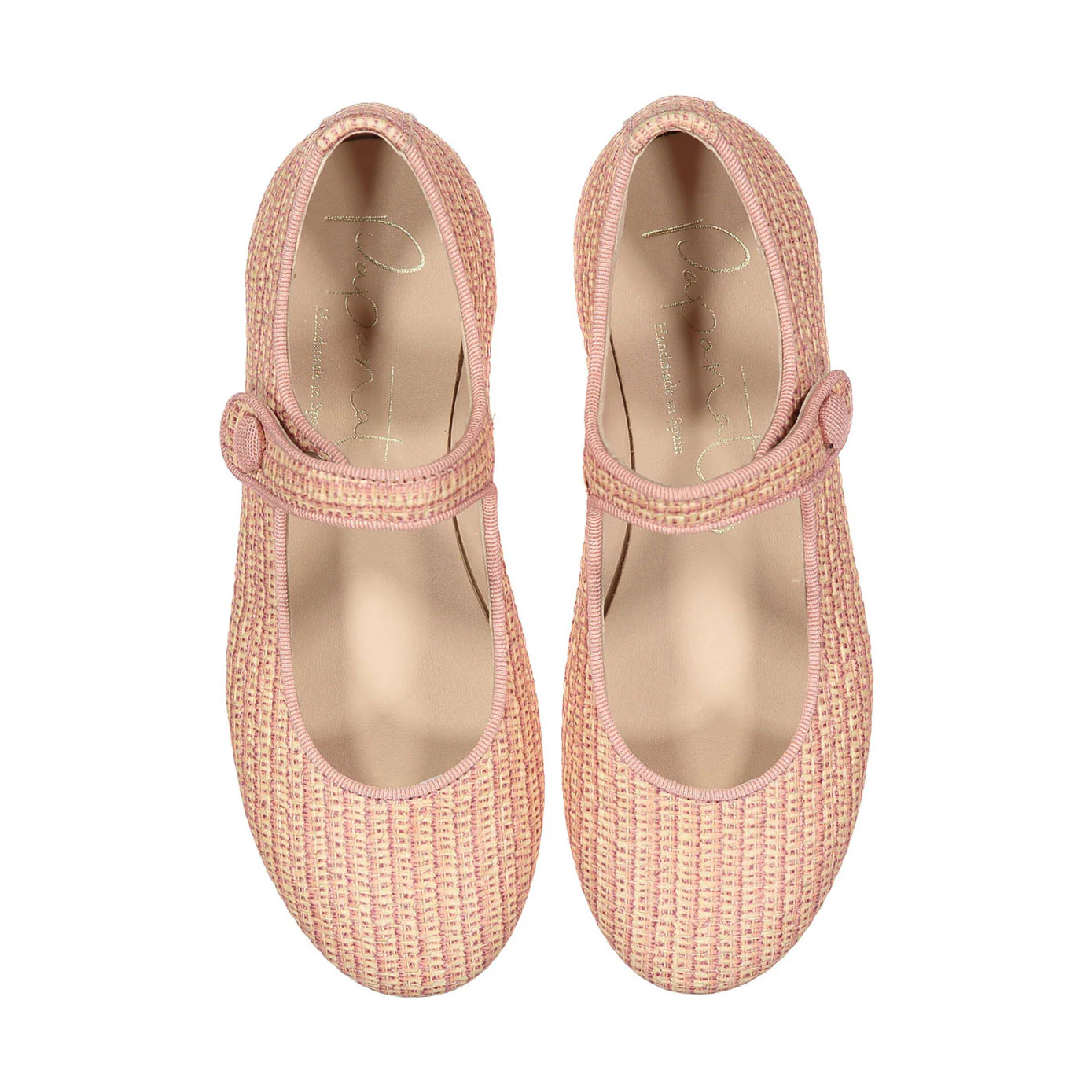 Papanatas Coral Tweed Mary Jane