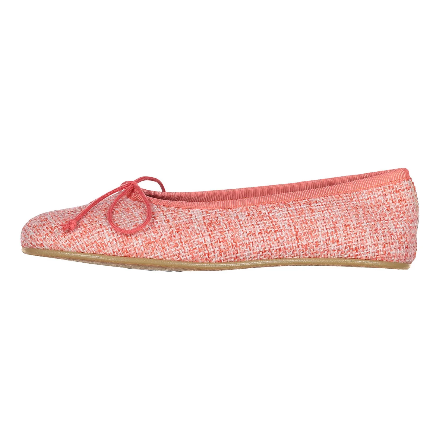 Papanatas Coral Tweed Soft Ballet Flat - Image 2