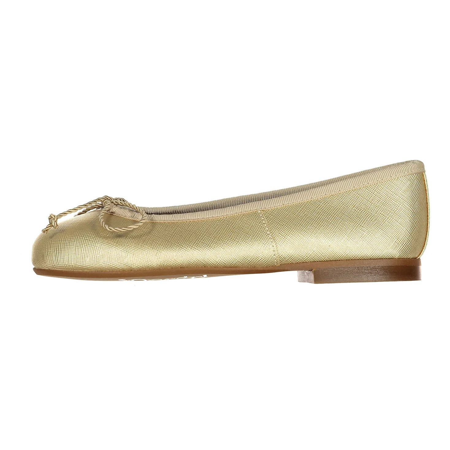 Papanatas Gold Ballet Flat - Image 2