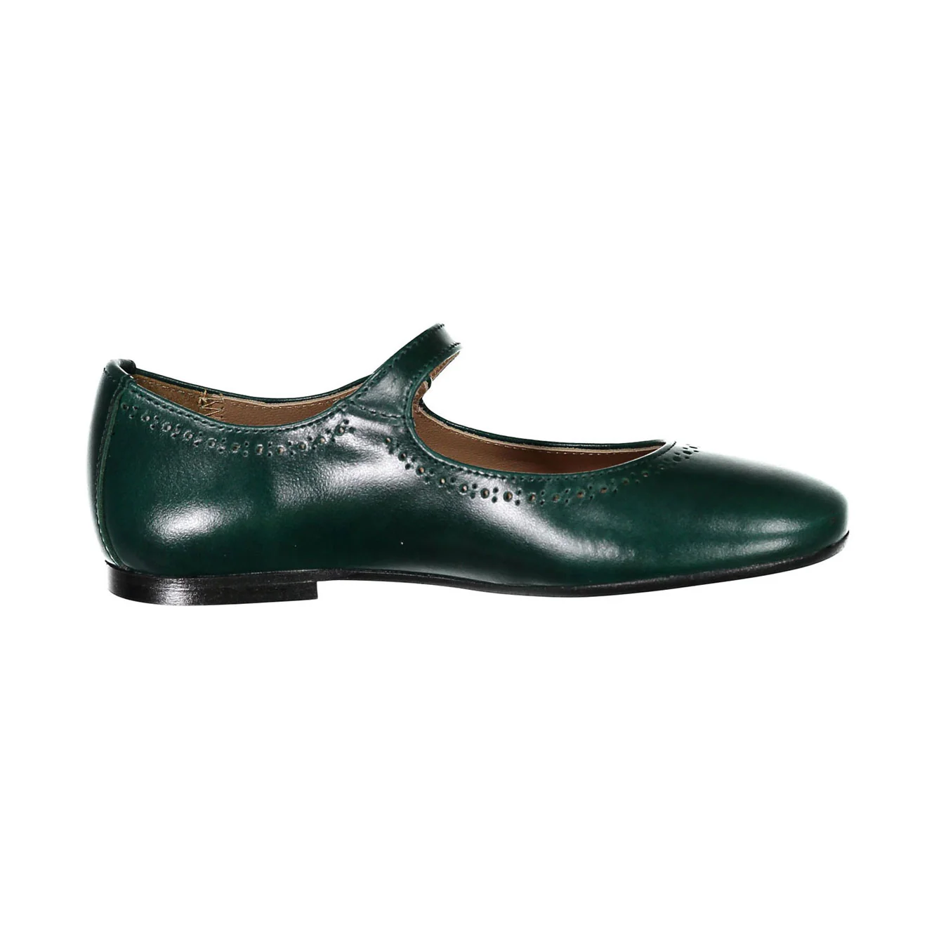 Papanatas Green Dot Detail Mary Janes - Image 3