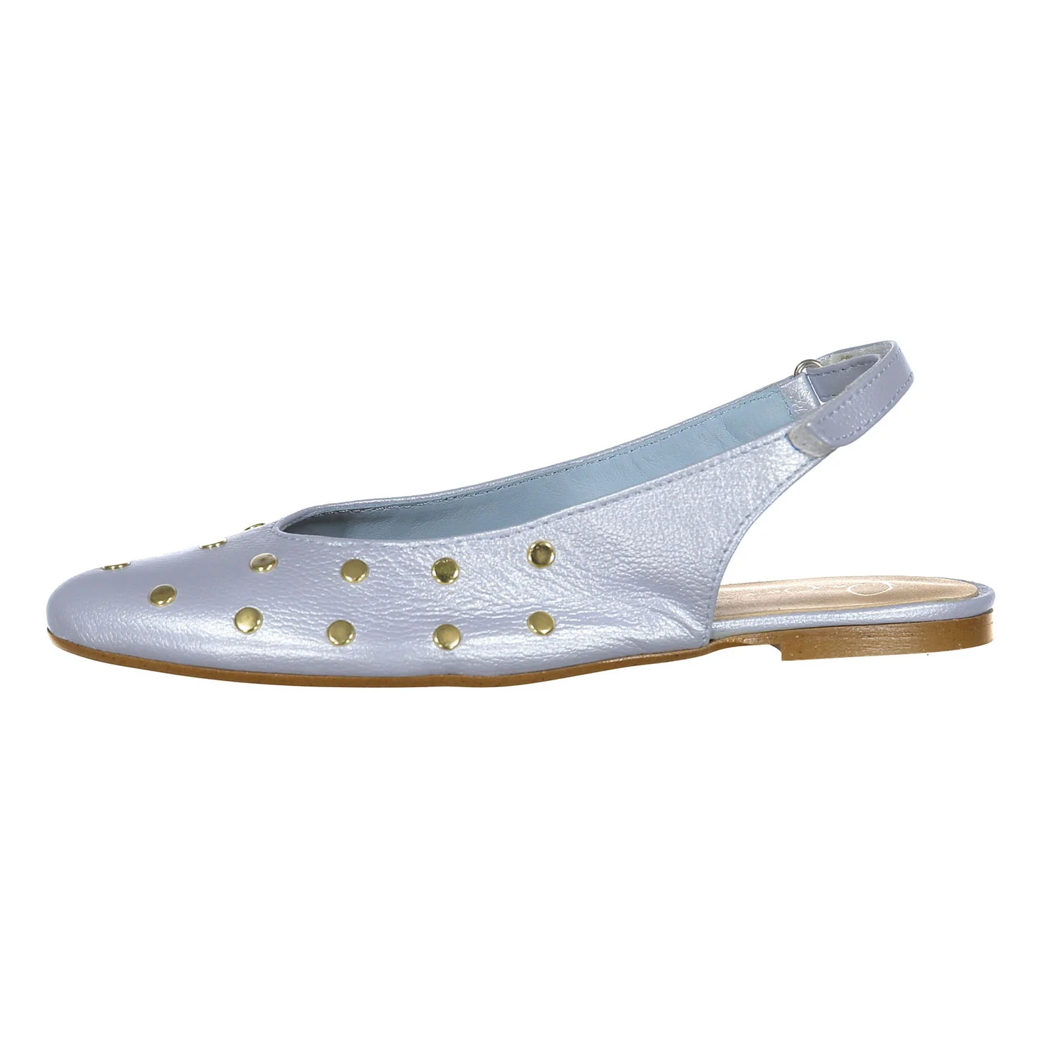 Papanatas Light Blue Open Back Flat - Image 2