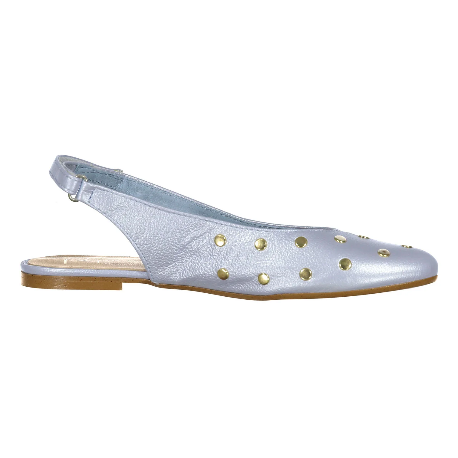 Papanatas Light Blue Open Back Flat - Image 3