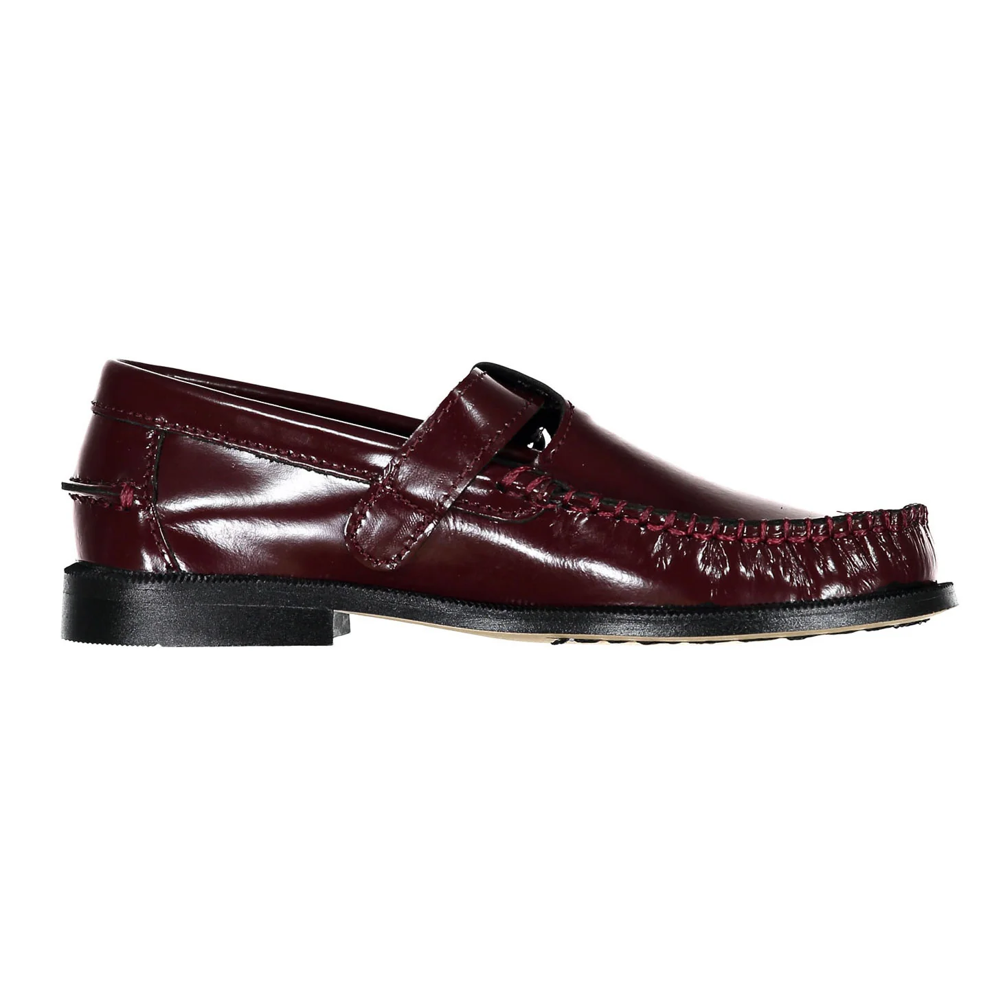 Papanatas Maroon Vintage Loafer - Image 3