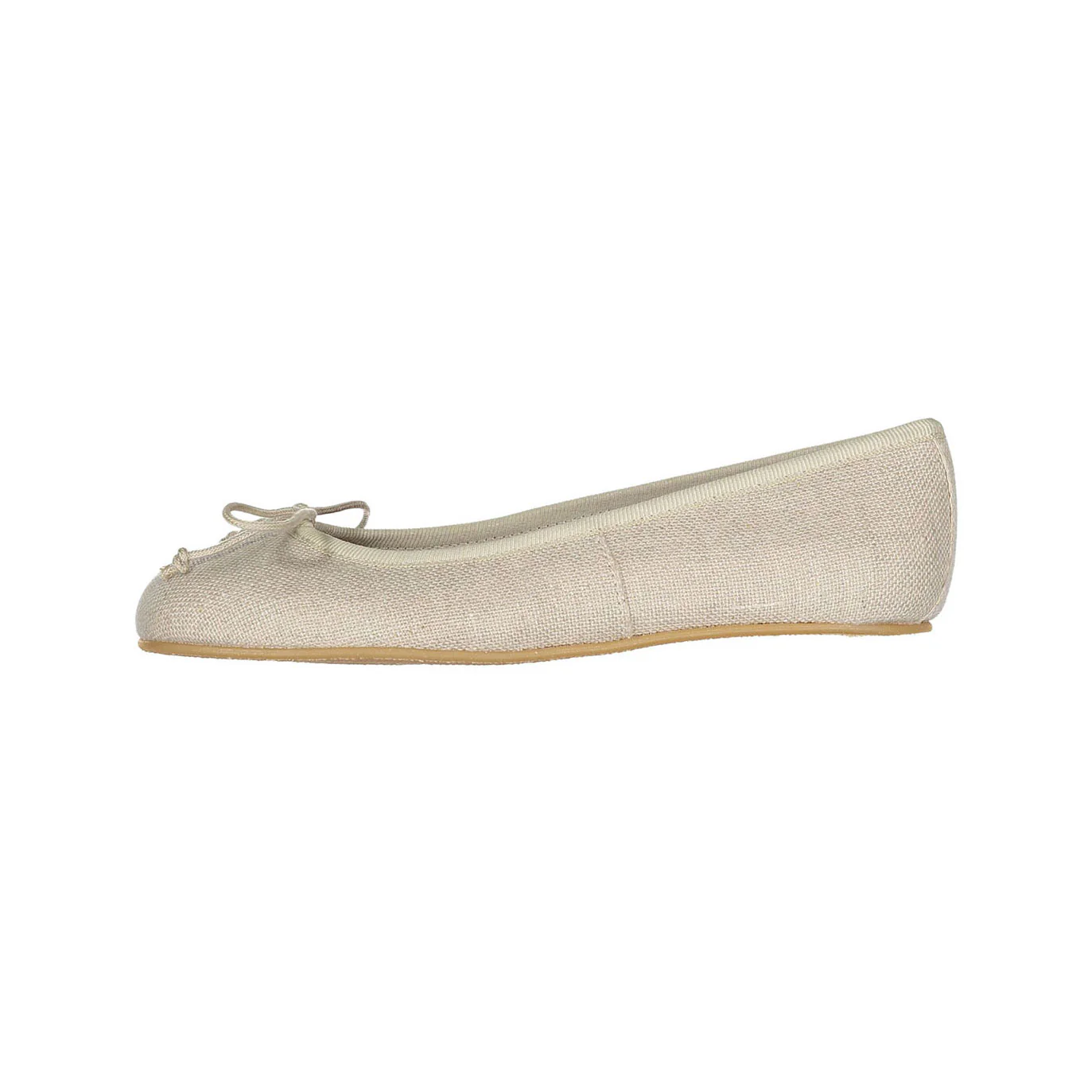 Papanatas Natural Linen Soft Ballet Flat - Image 2