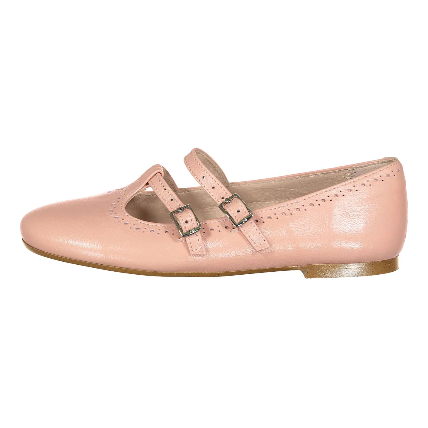 Papanatas Tea Rose Double T-Strap Mary Jane - Image 2