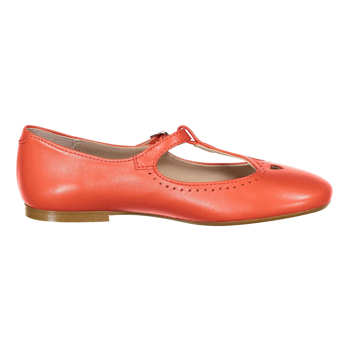 Papanatas Coral Heart Detail T-Strap - Image 3