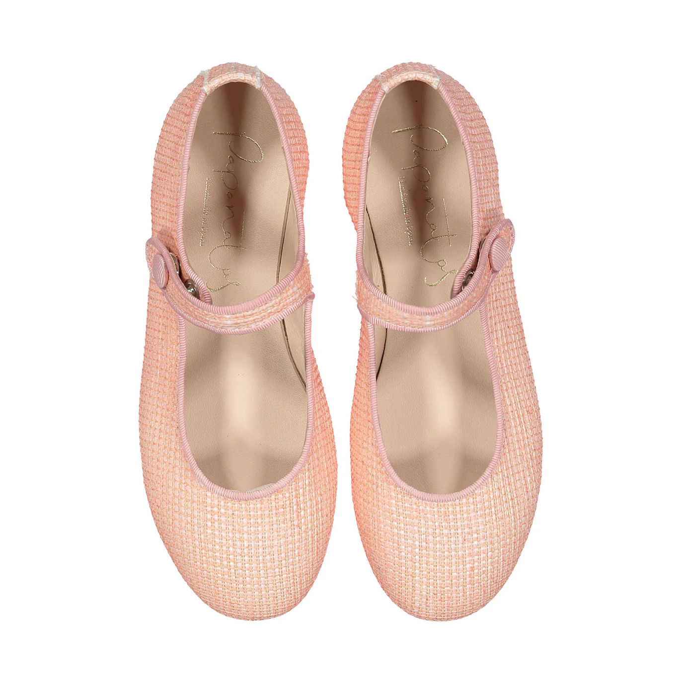 Papanatas Rose Tweed Mary Jane