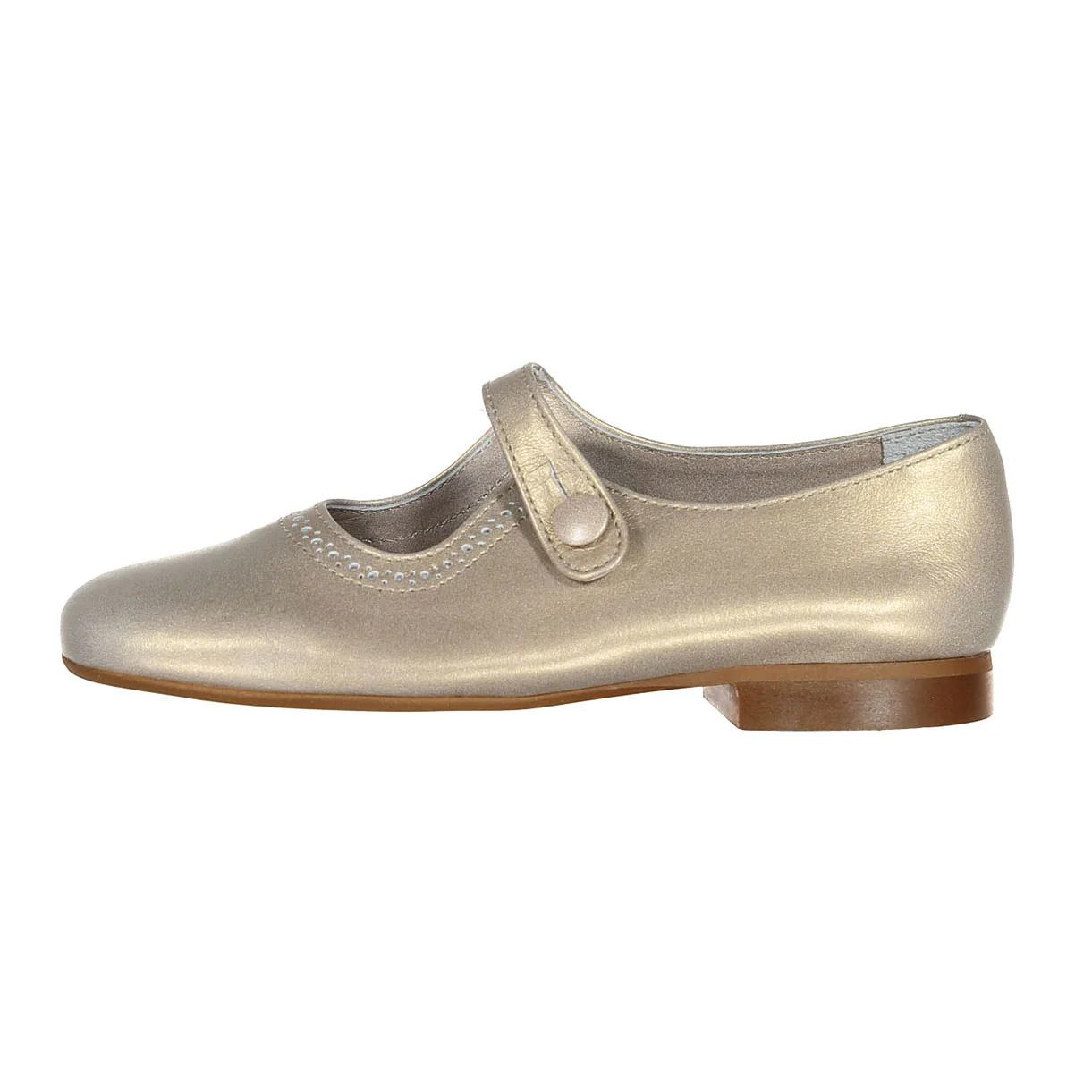 Papanatas Gold Old School Mary Janes - Image 2