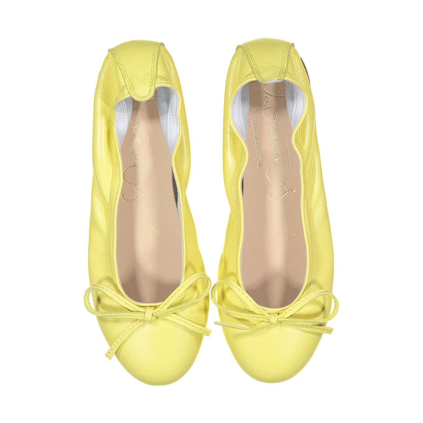 Papanatas Yellow Soft Ballet Flat