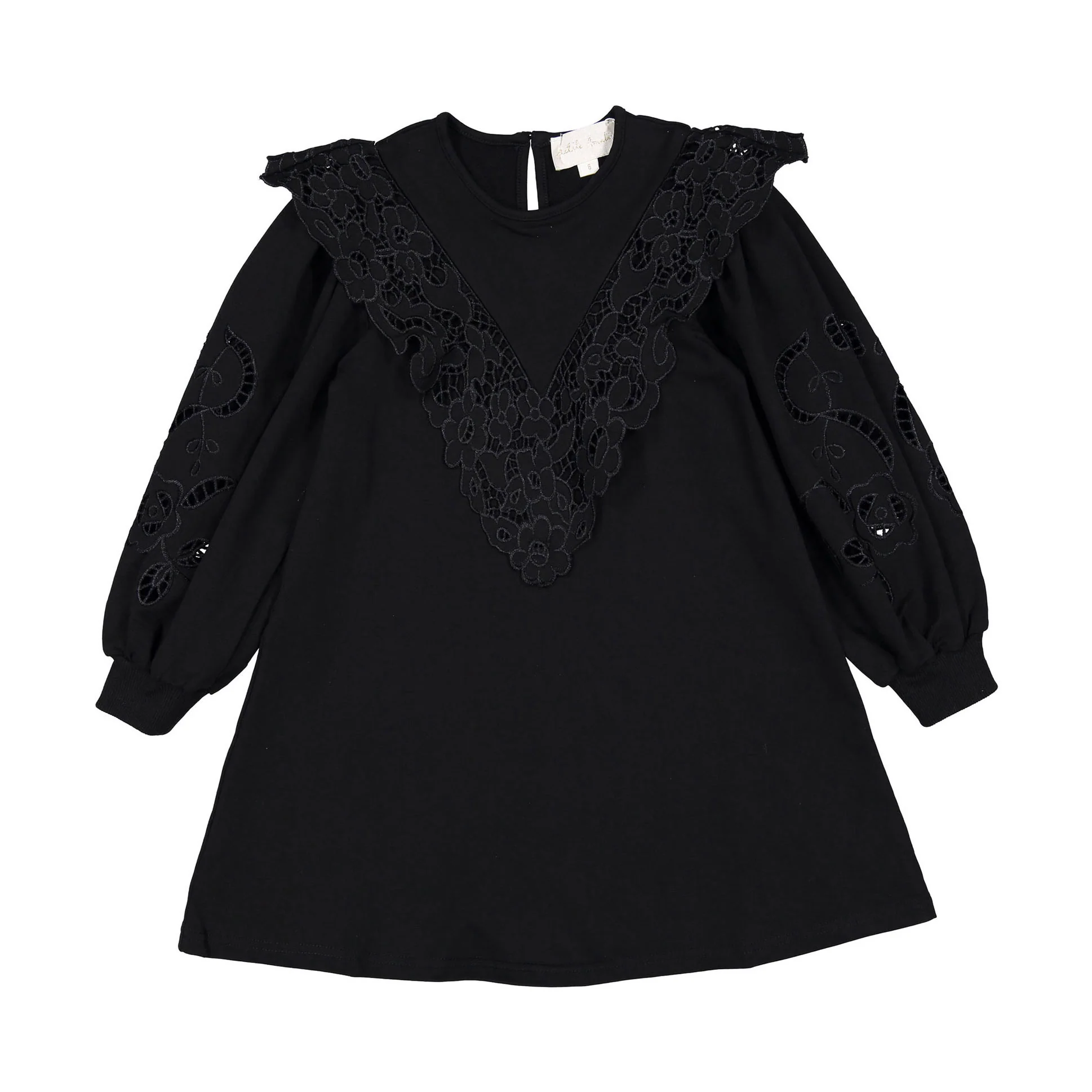 Petite Pink Black Terry Cut Out Sweat Dress