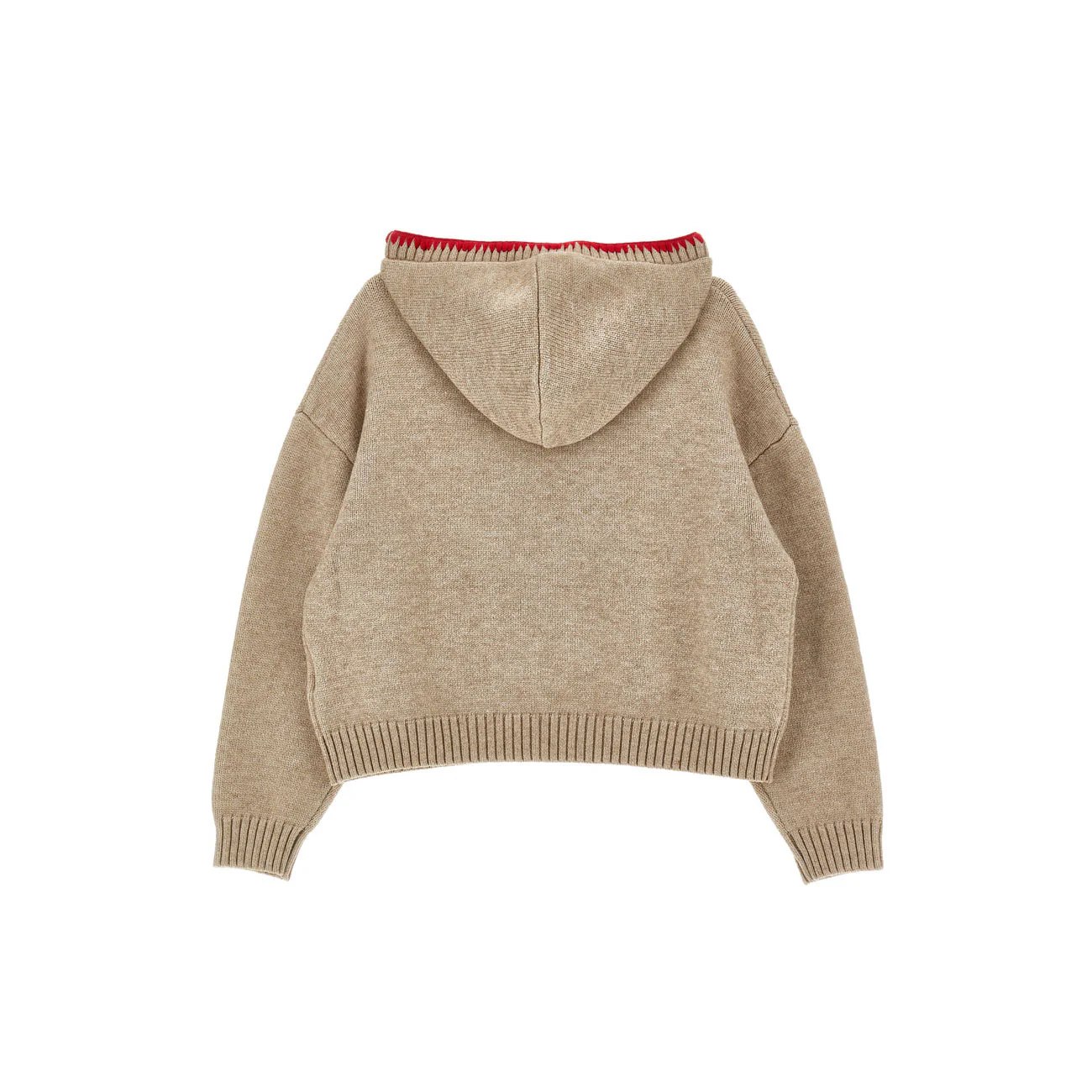 Philosophy Beige Logo Hoodie - Image 2