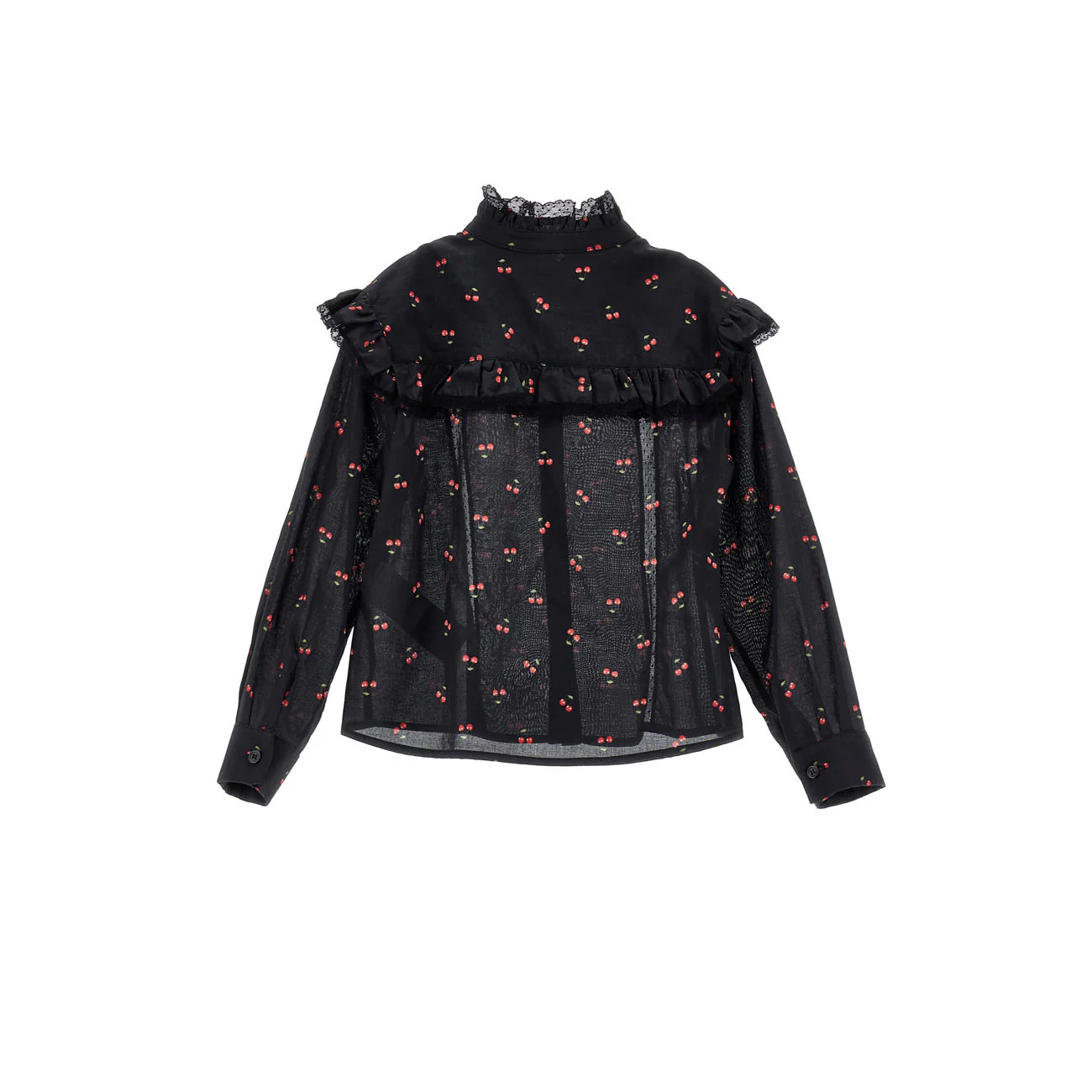 Philosophy Black/Red Cherry Blouse - Image 2
