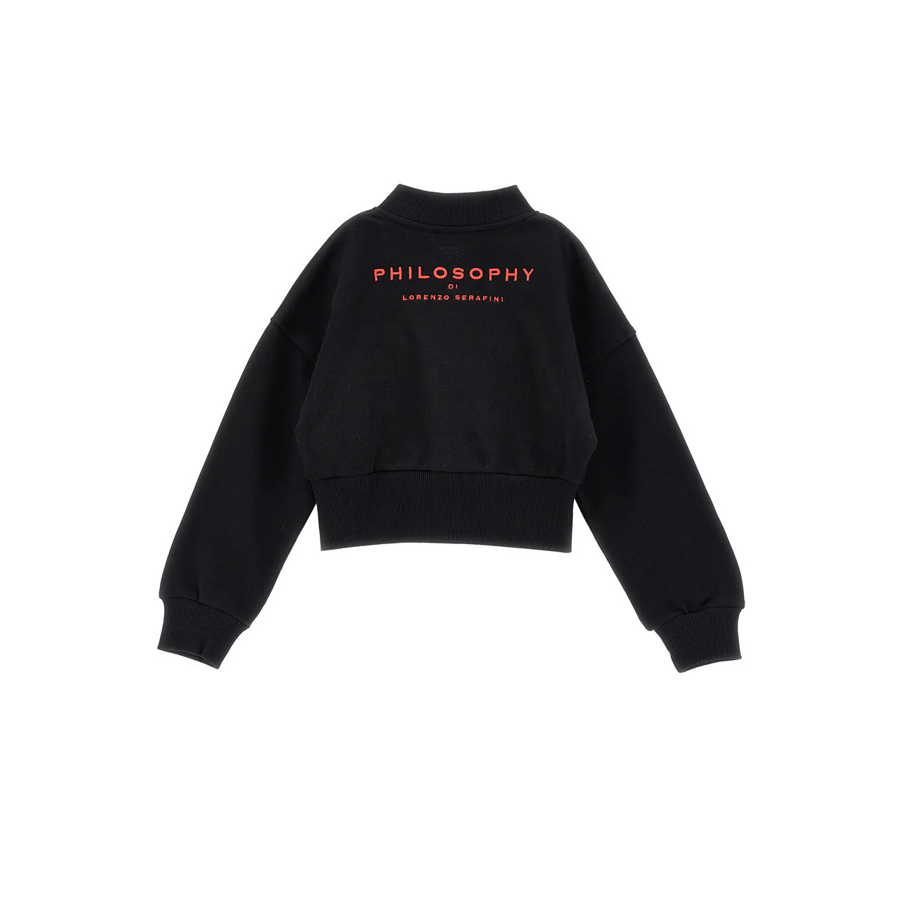 Philosophy Black Zip Up Jacket - Image 2