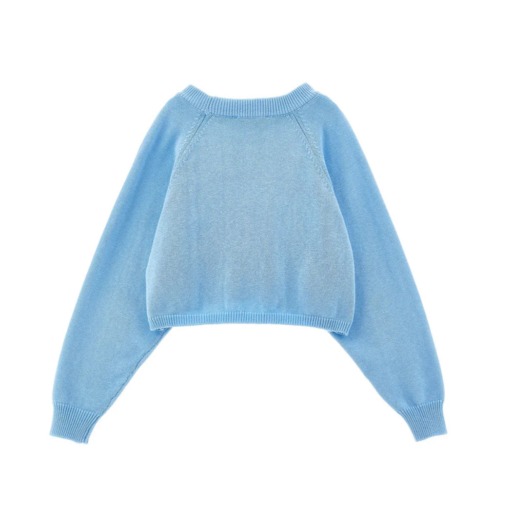 Philosophy Blue Long Sleeve Logo Pullover - Image 2