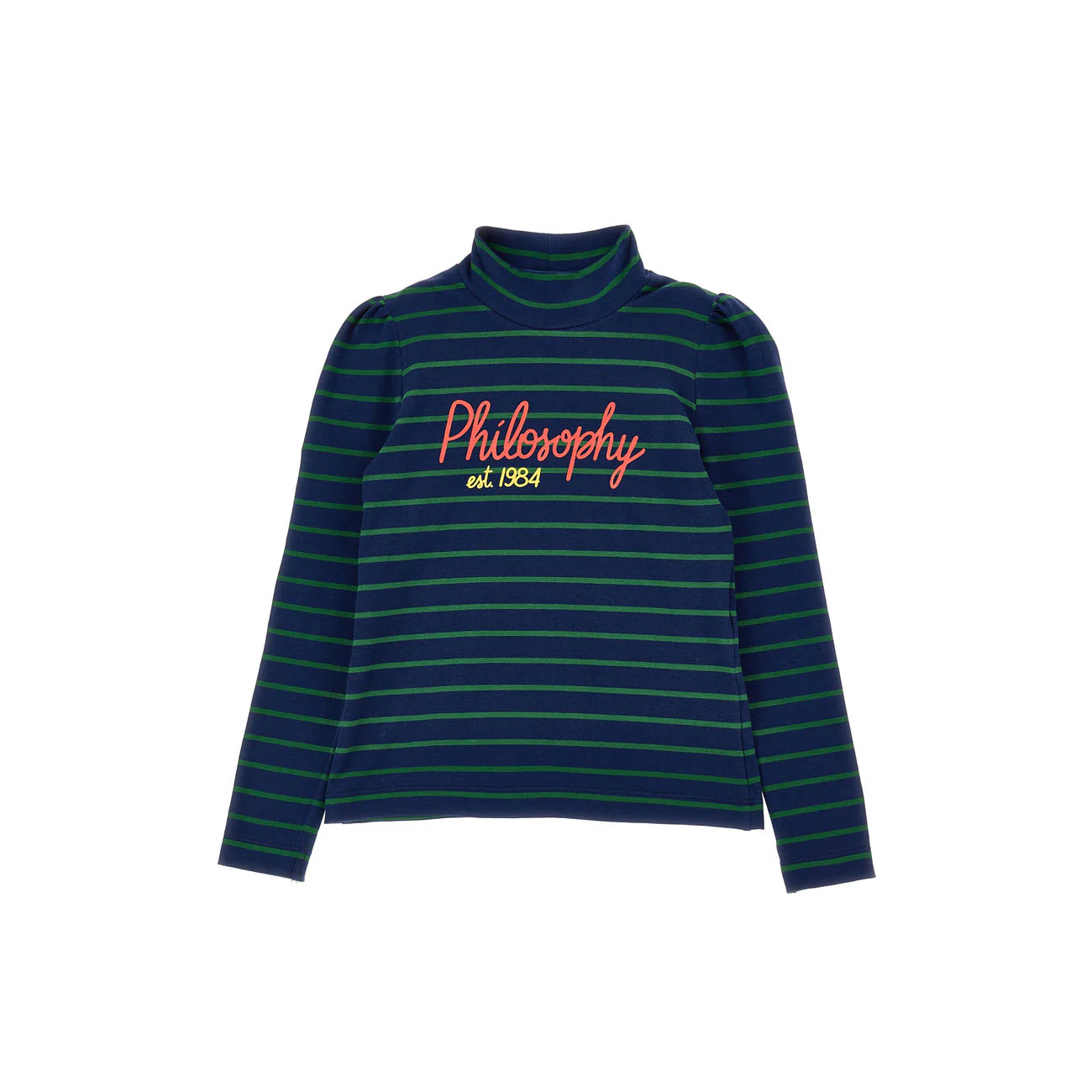 Philosophy Green High Neck Tee