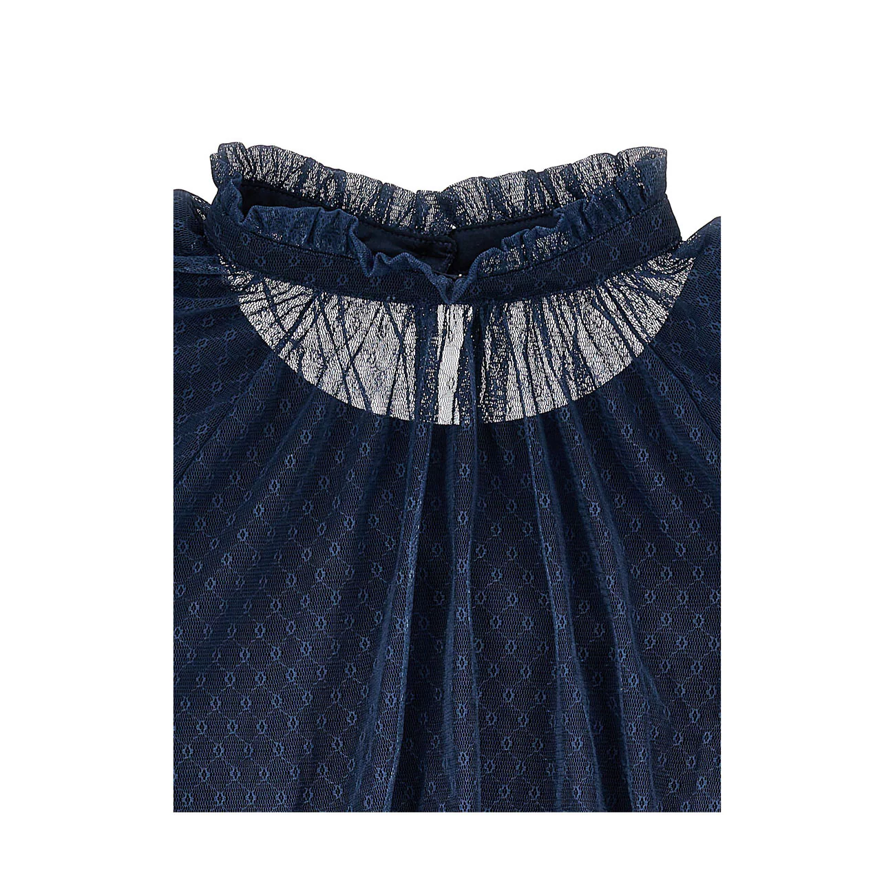 Philosophy Navy Tulle Blouse - Image 3