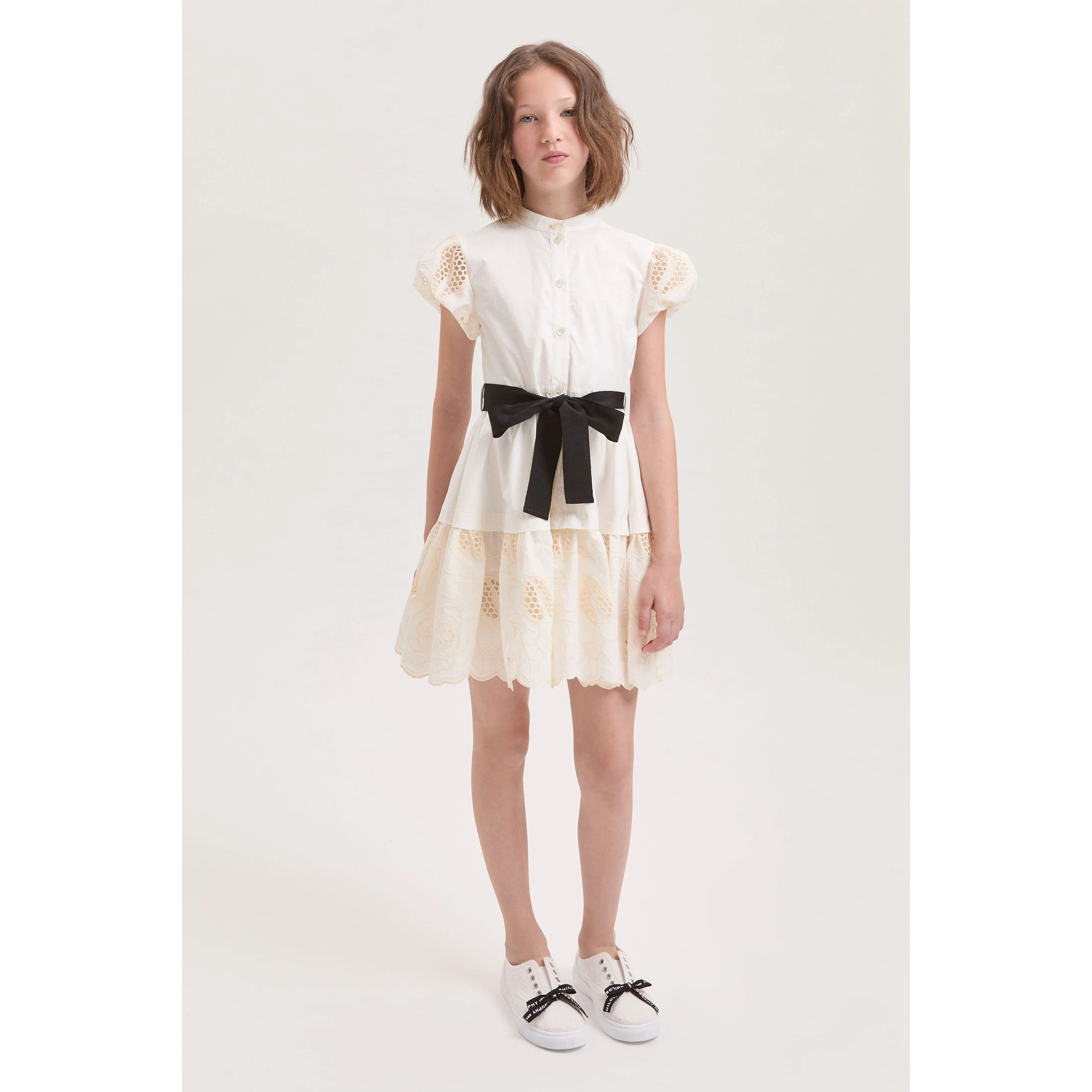 Philosophy Off White Embroidered Dress - Image 2