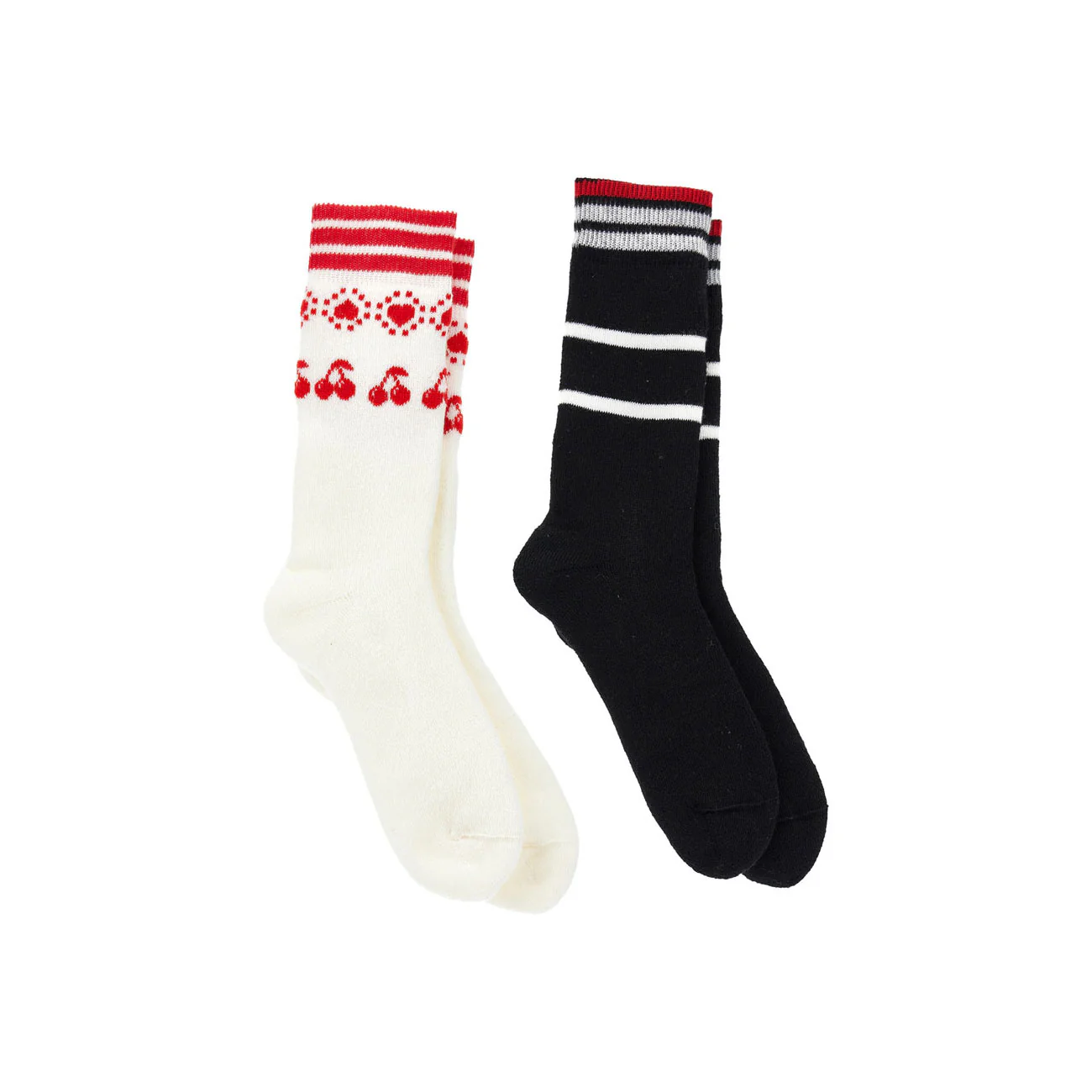 Philosophy White Black Pack Of 2 Socks - Image 2