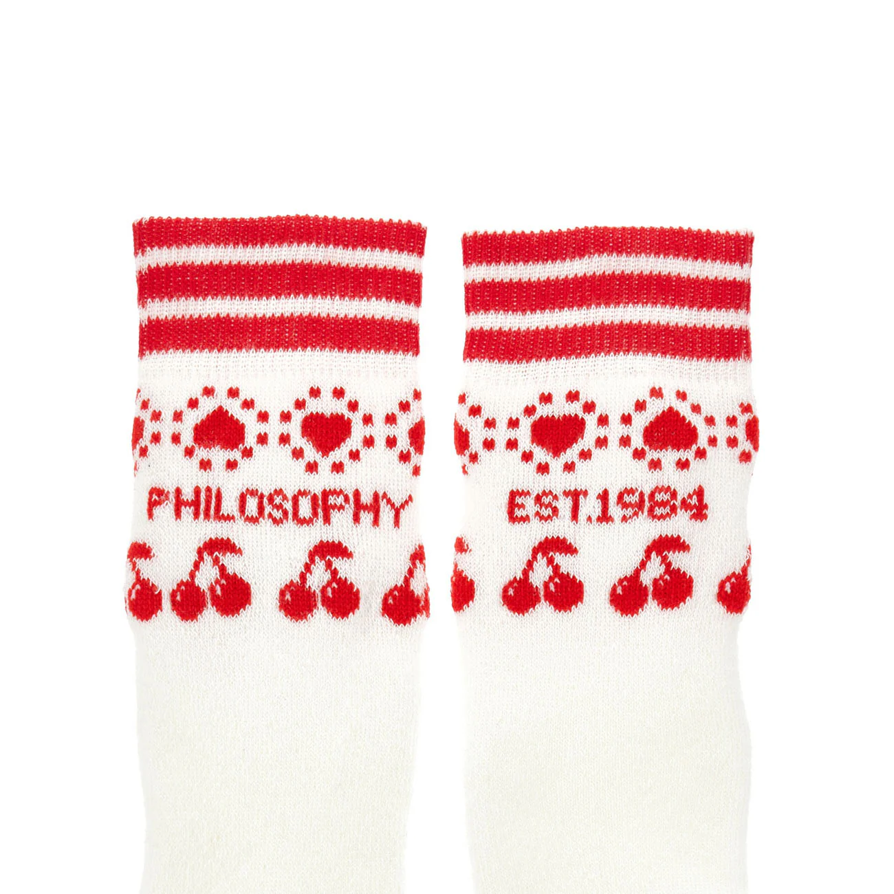 Philosophy White Black Pack Of 2 Socks - Image 3