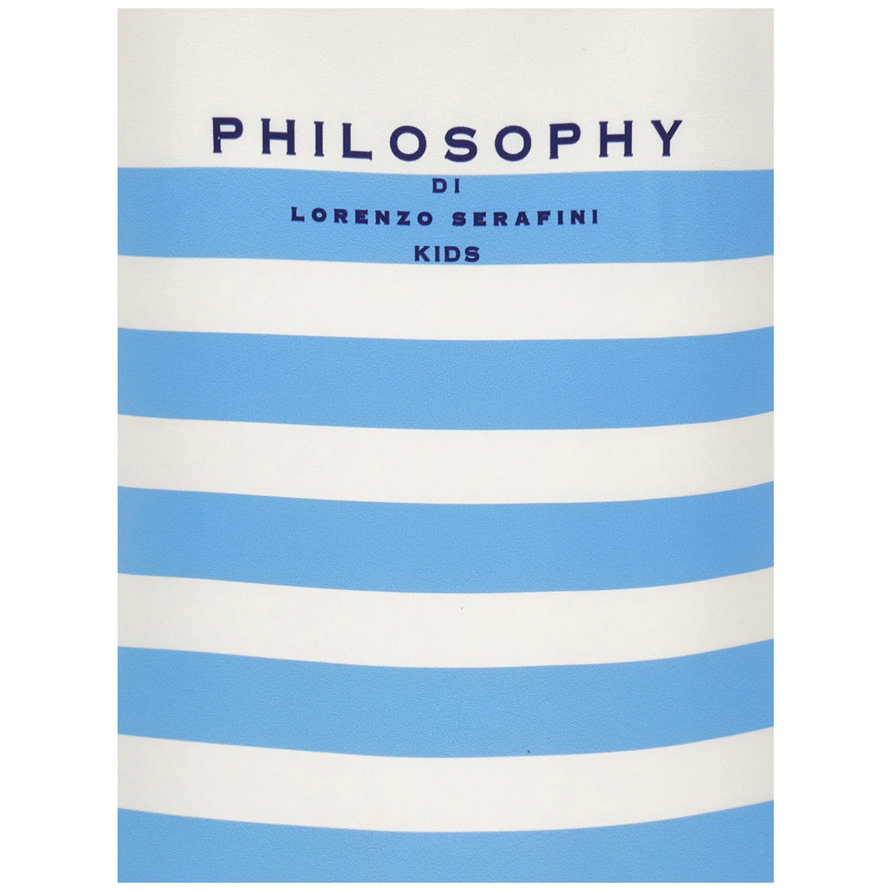 Philosophy White/Blue Stripped Swimsuit - Image 3