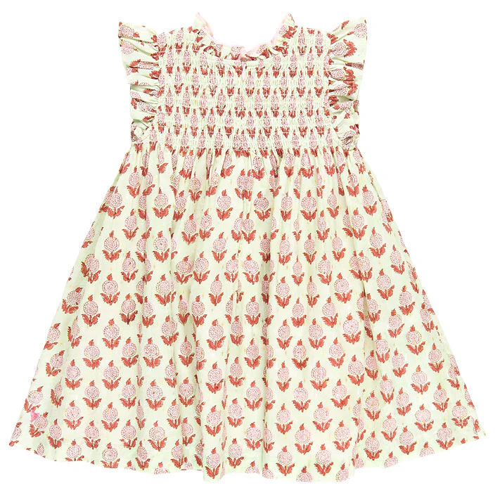Pink Chicken Green Dahlia Stevie Dress - Image 2