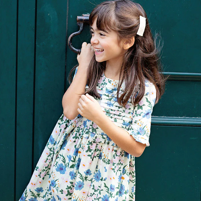 Pink Chicken Melon Daisy Flora Raquel Dress - Image 2