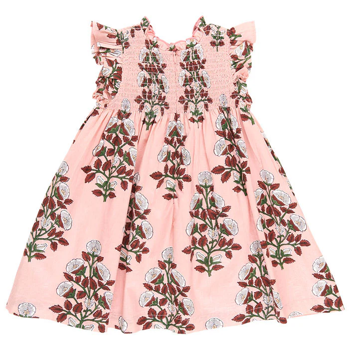 Pink Chicken Pink Bouquet Floral Stevie Dress - Image 3