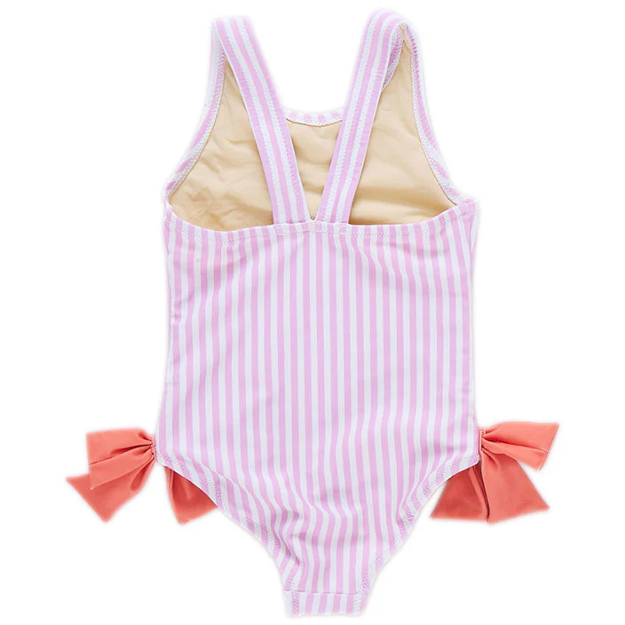 Pink Chicken Pink Faux Embroidery Stripe Sutton Suit - Image 2