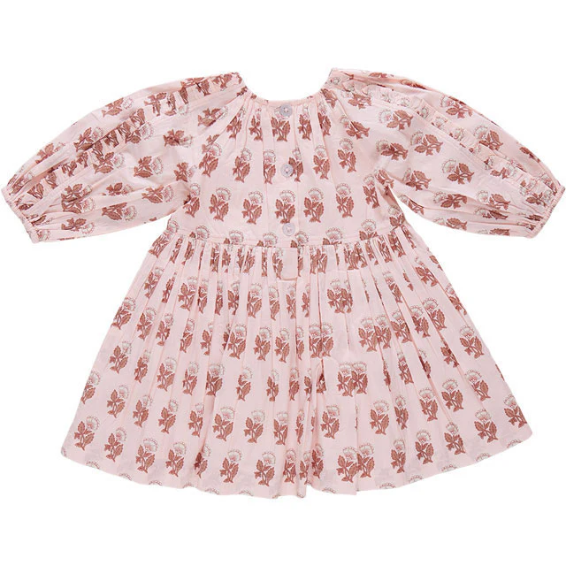 Pink Chicken Pink Flower Drop Katya Dress - Image 3