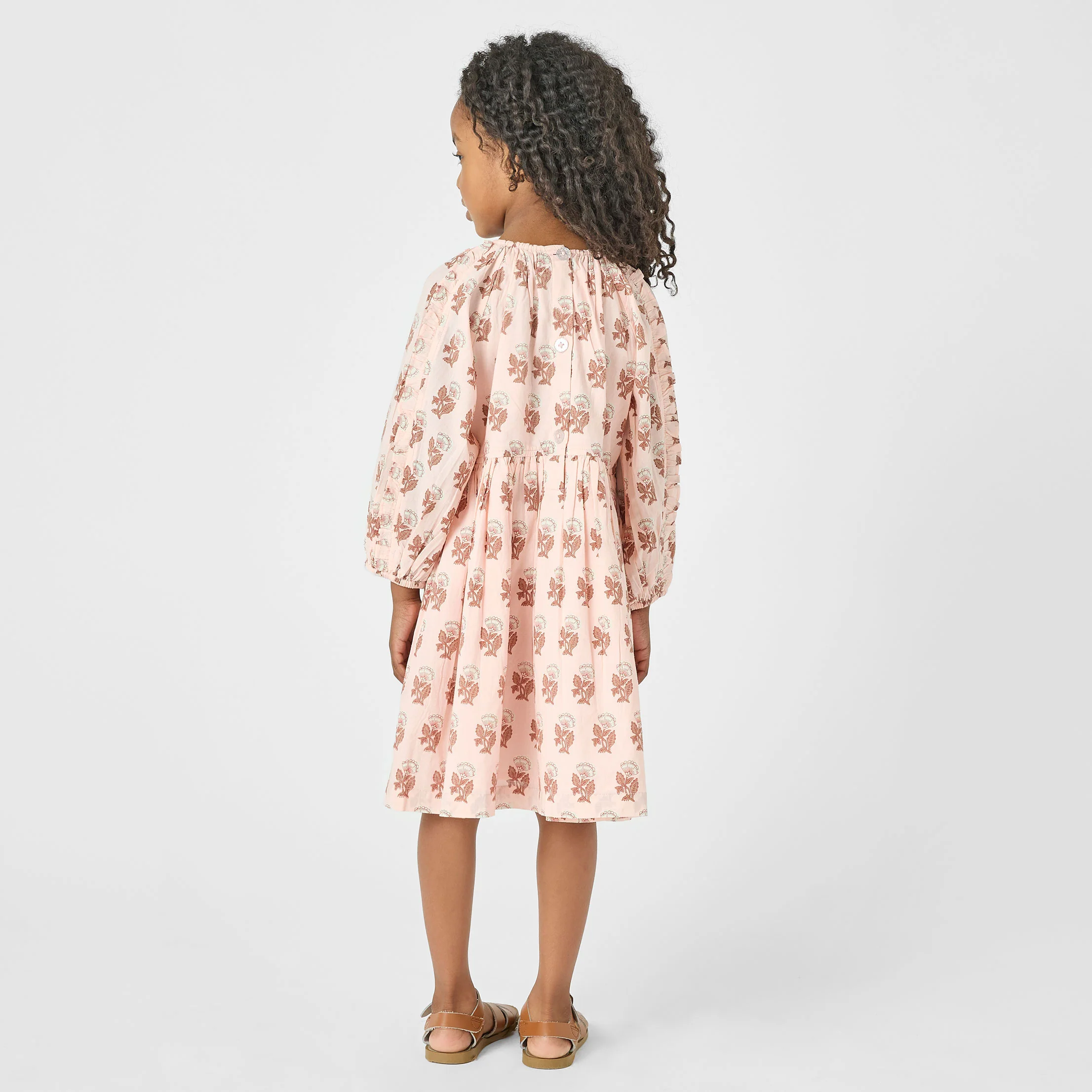 Pink Chicken Pink Flower Drop Katya Dress - Image 4