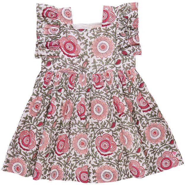 Pink Chicken Pink Lisbon Floral Elsie Dress