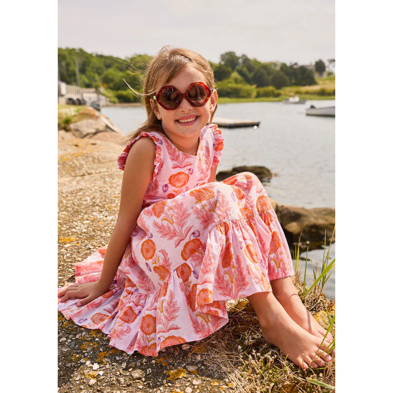 Pink Chicken Purple Gilded Floral Kelsey Dress - Image 2