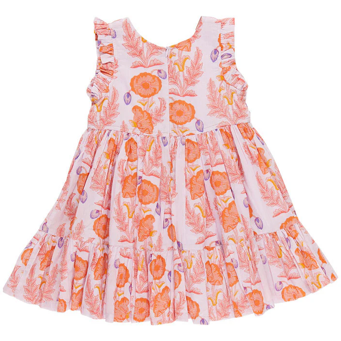 Pink Chicken Purple Gilded Floral Kelsey Dress - Image 3