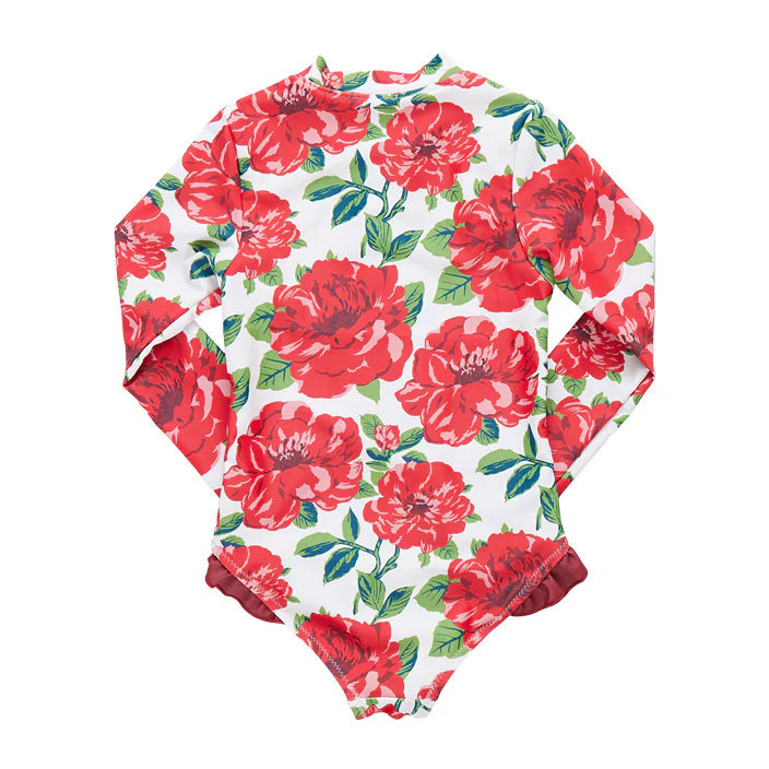 Pink Chicken Red Peonies Arden Suit - Image 3
