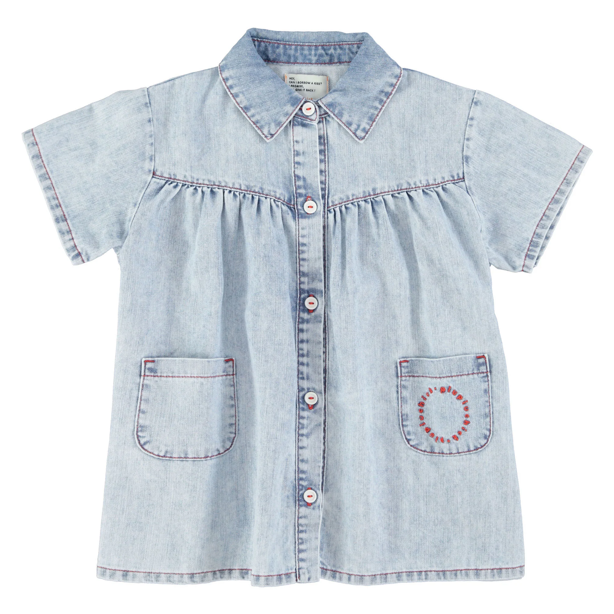 Piupiuchick Blue/Light Denim Dress