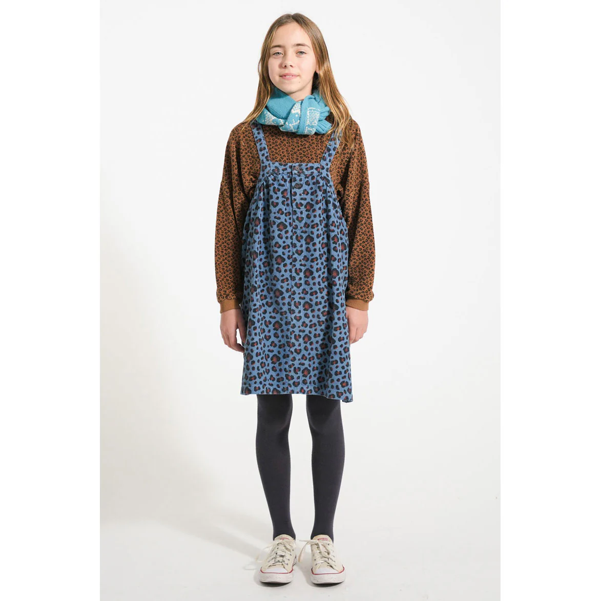 Piupiuchick Brown Animal Print Terry Sweatshirt - Image 2