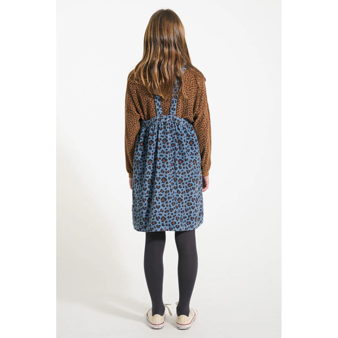 Piupiuchick Brown Animal Print Terry Sweatshirt - Image 4